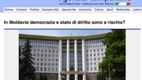 Scandalul legat de Partidul Șor a ajuns în presa italiană: În Moldova, în ultimul timp, au loc procese îngrijorătoare